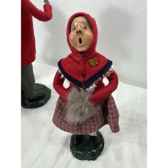 Vintage Lot of 6 Byers’ Choice Carolers Handcrafted Christmas 1985–2004 - Picture 15 of 16